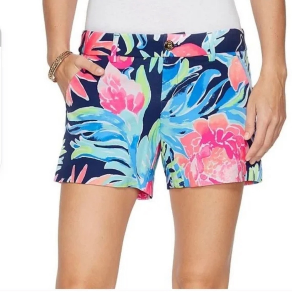 Lilly Pulitzer Callahan Knit Shorts‎ H18 - Picture 2 of 7
